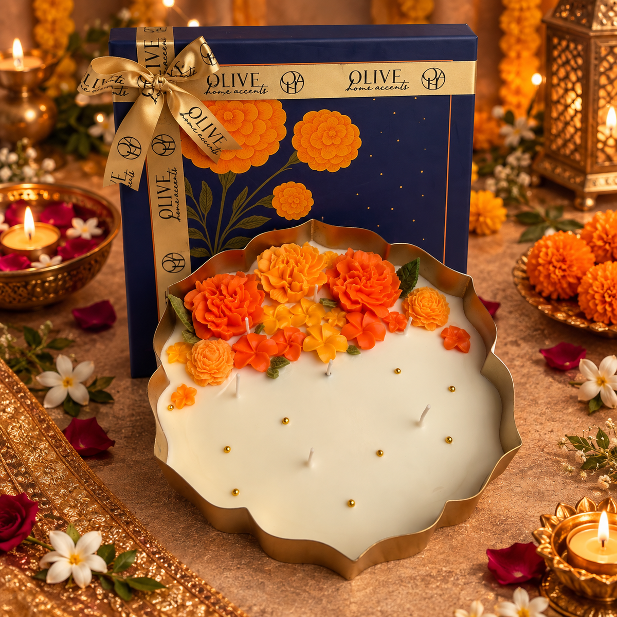 Genda Utsav Candle Gift Hamper