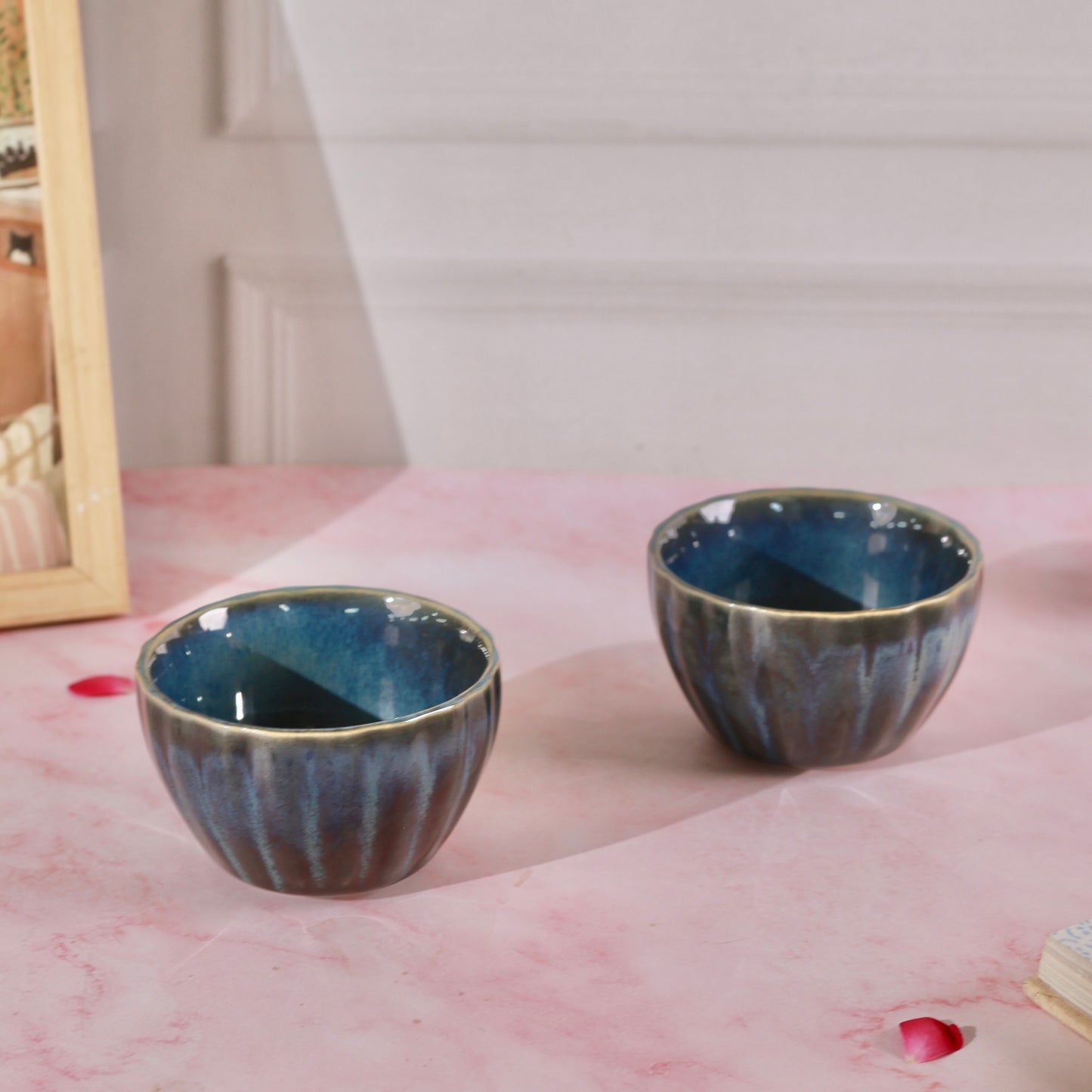 Veda Fluted Snack Bowl - Pack of 2