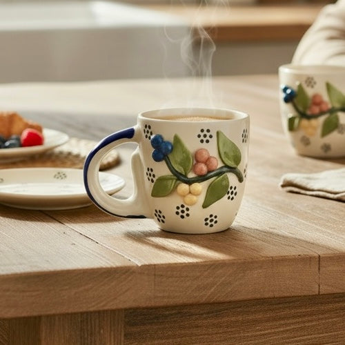 3D Berry Pop Mugs - Set of 2