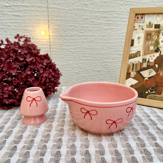 Bow-Licious Matcha Bowl Duo