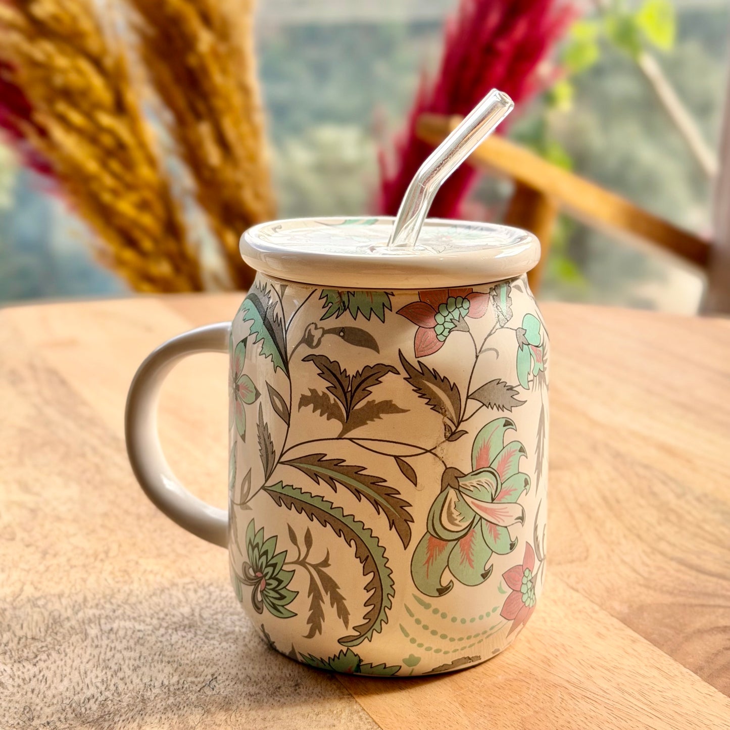 Phool Bagh Ceramic Sipper