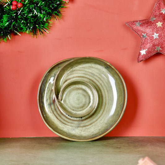 Mayara Studio Pottery Chip and Dip Platter