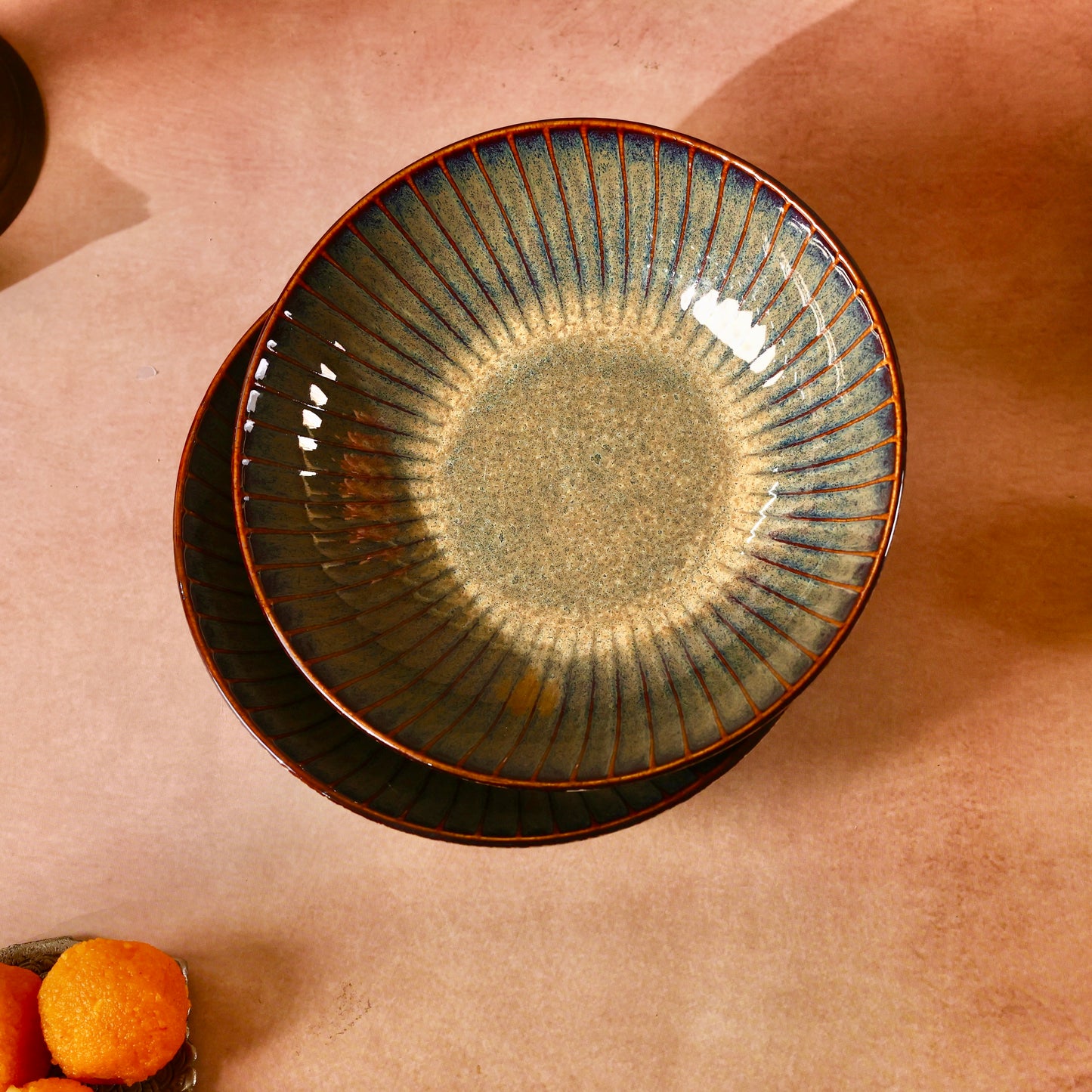 Kira Fluted Shallow Bowl