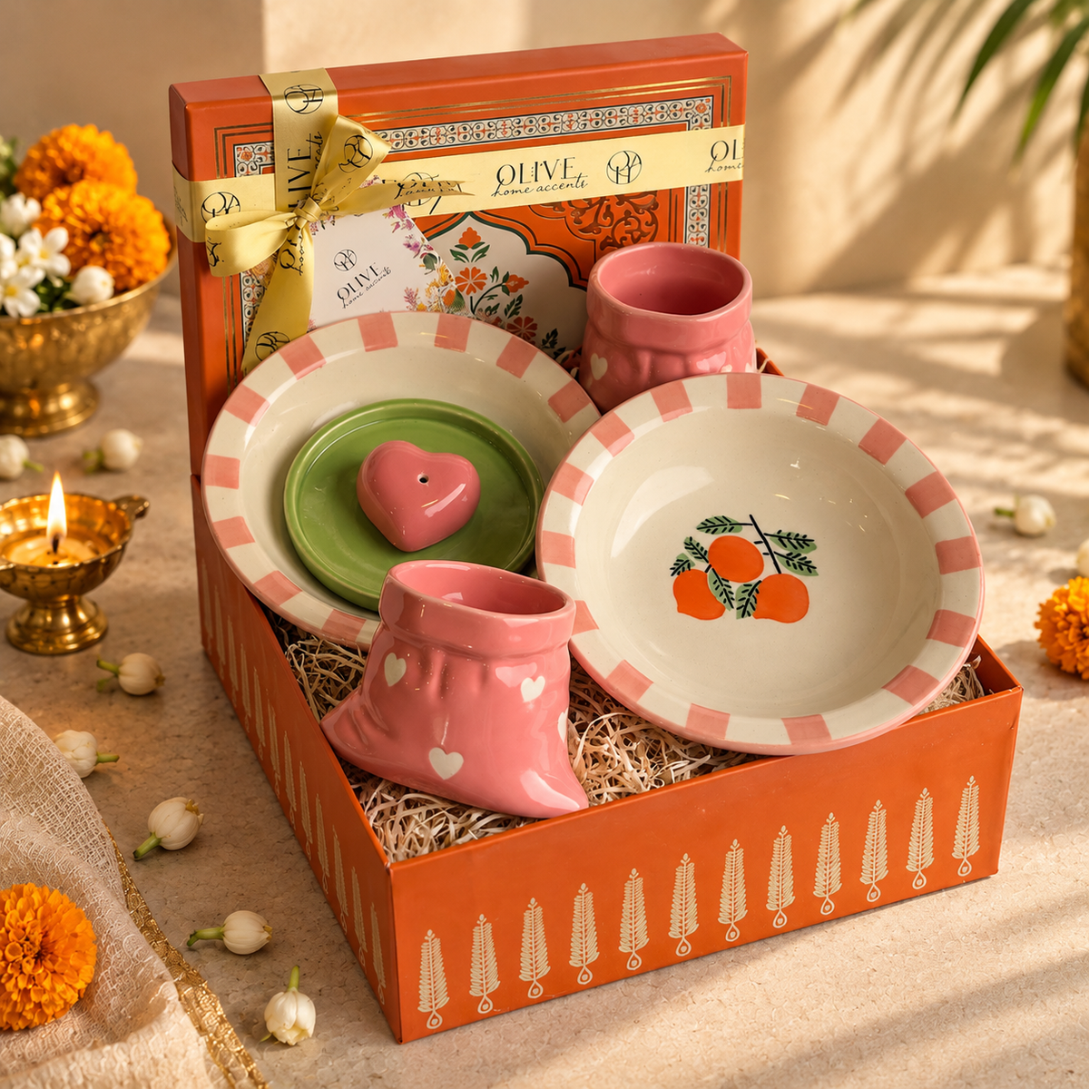 Sunset Bloom Festive Gift Hamper