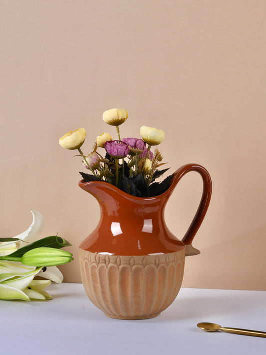 Brown Pitcher or Vase