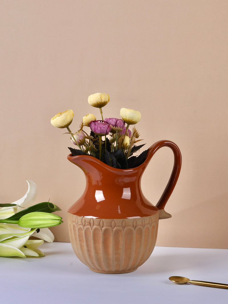 Brown Pitcher or Vase