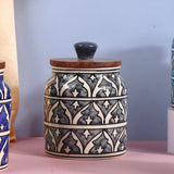 Mughal Handpainted Airtight Ceramic Jars