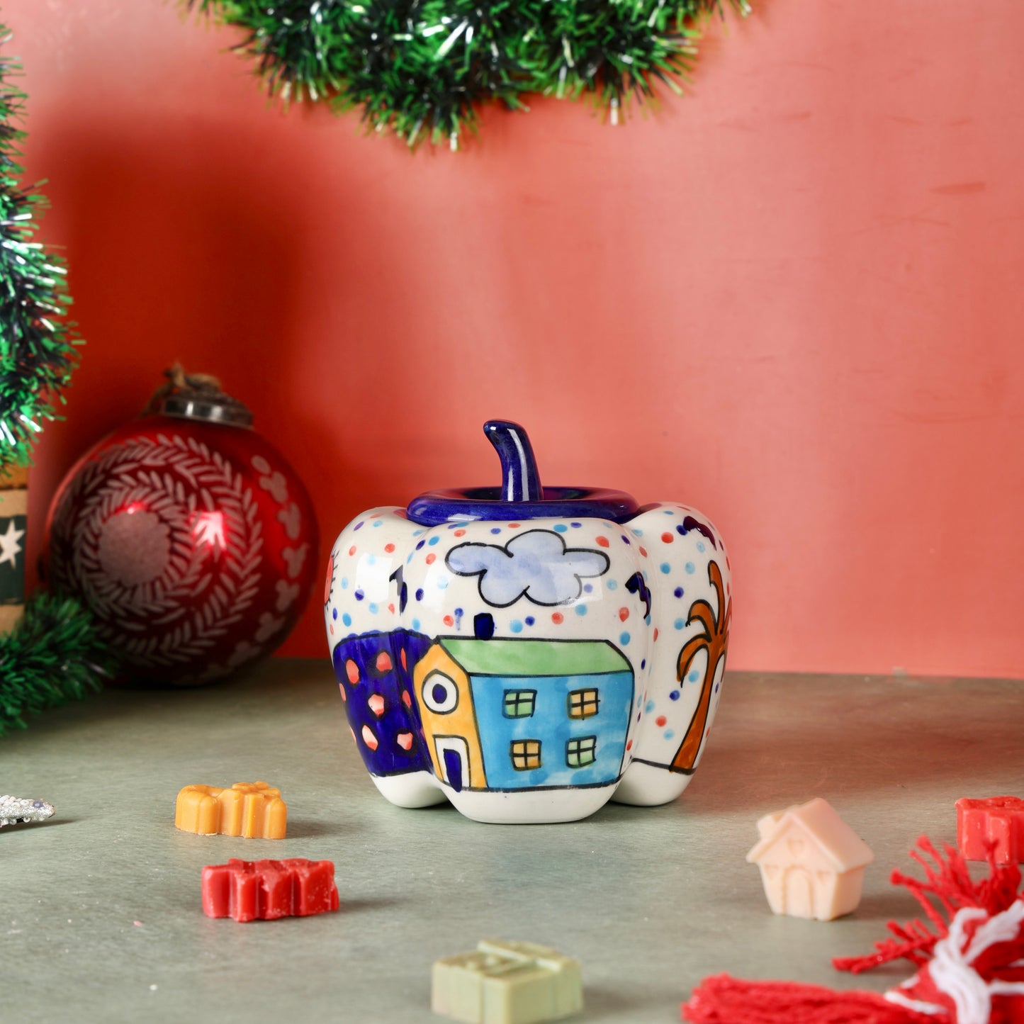 Starry Sky Bell Pepper Jar