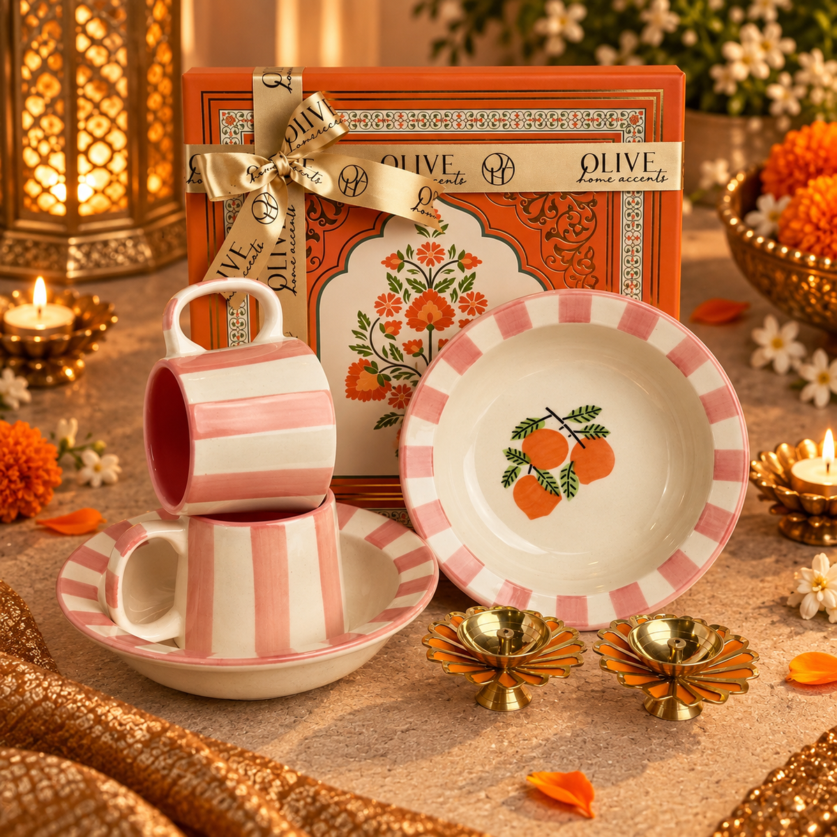 Sunset Bloom Festive Gift Hamper