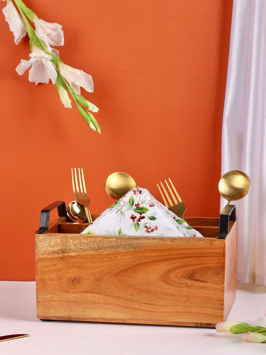 Wooden Cutlery Holder