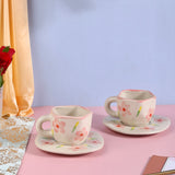 Fairy Tale Whimsical Cups and Saucers