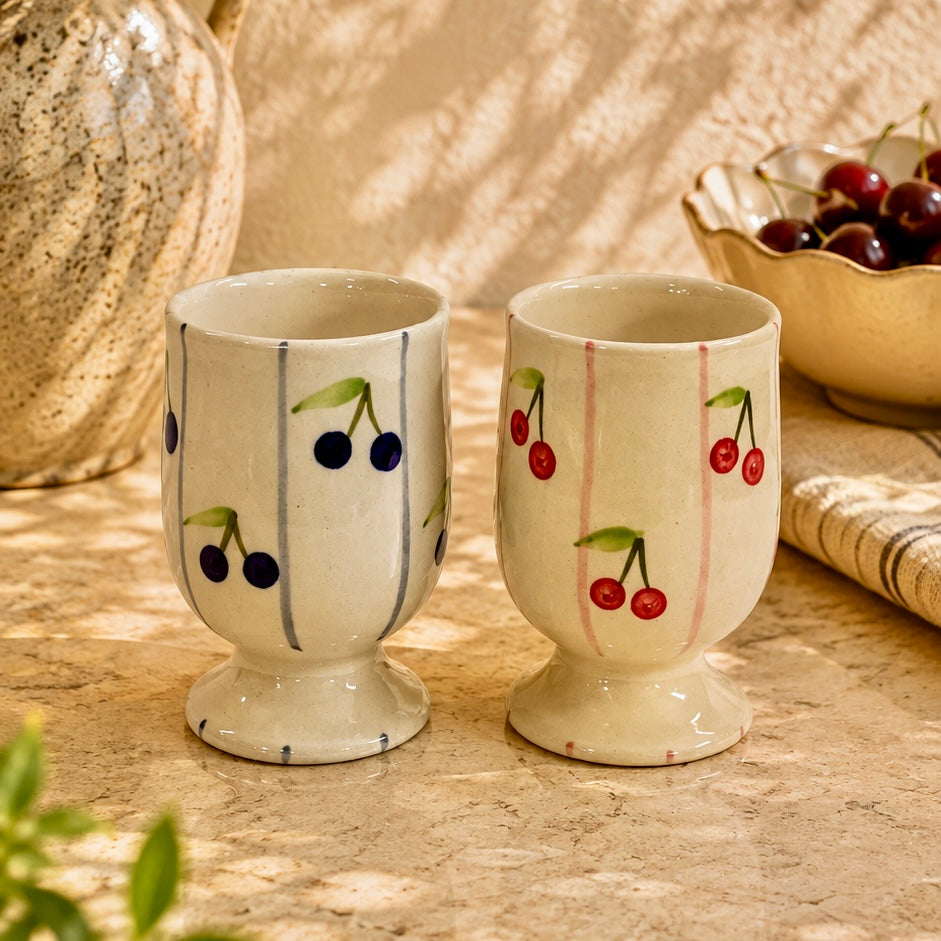 Blueberry and Cherry Goblet - Pack of 2