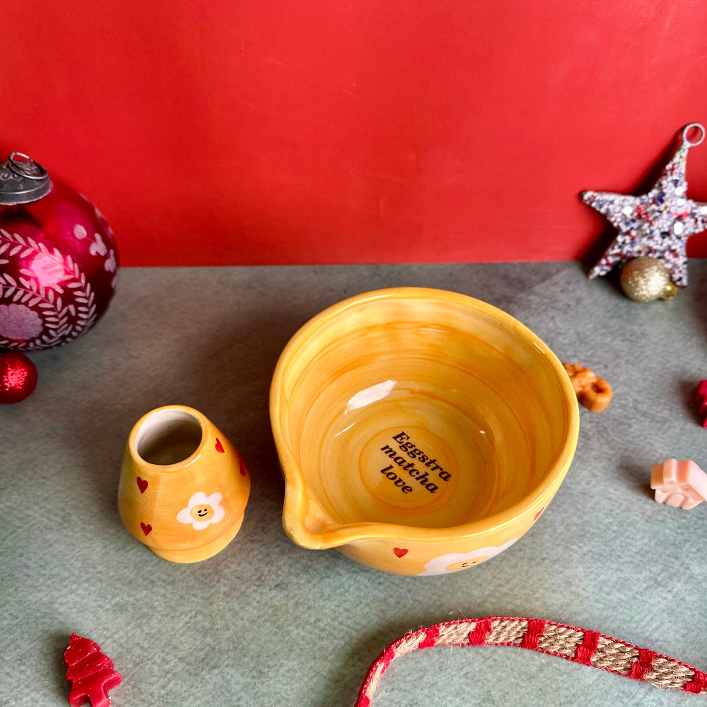 Eggstra Love Matcha Bowl Duo