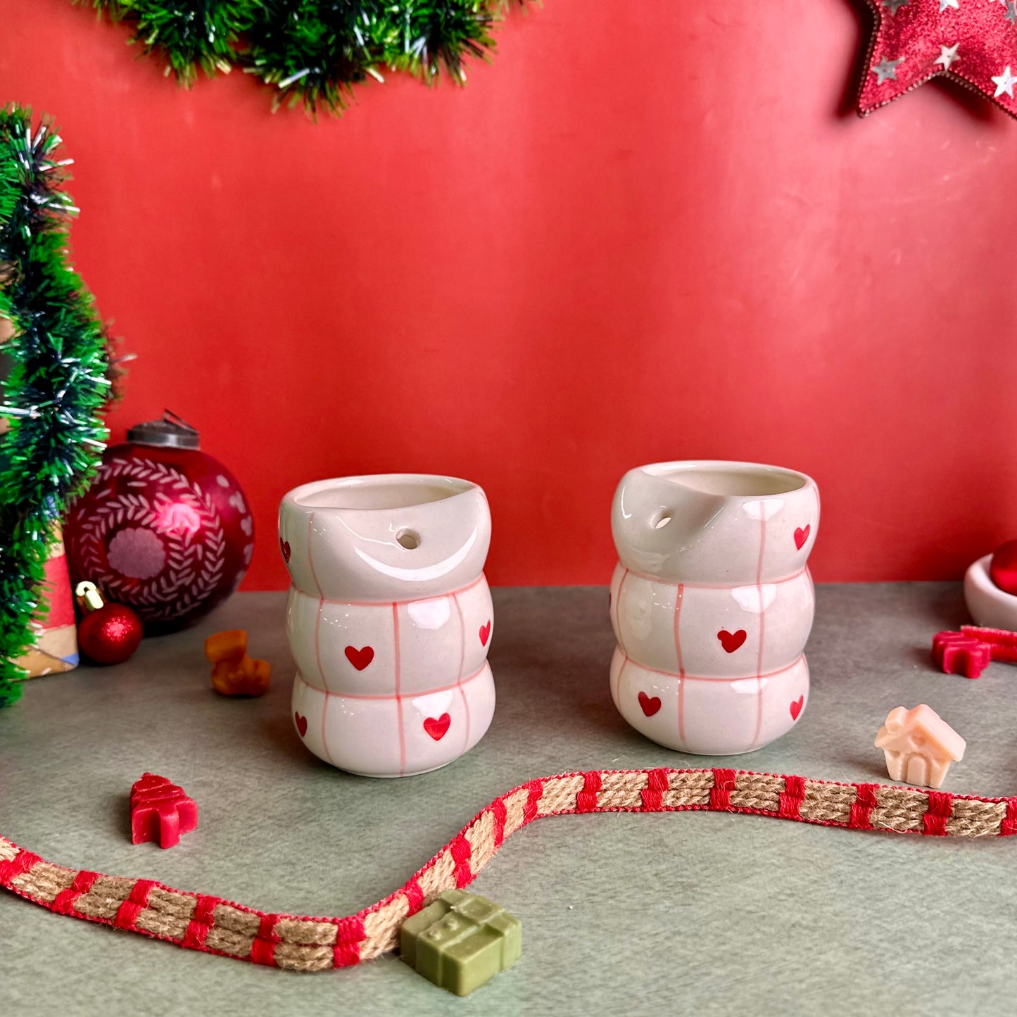 Beating Heart Ceramic Sipper