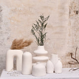 Marhaba Set of 5 White Vases - Elegant Decor for the modern home