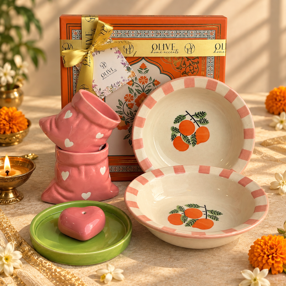 Sunset Bloom Festive Gift Hamper