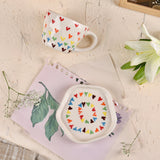 Prism Heart Duo Cup and Snack Plate