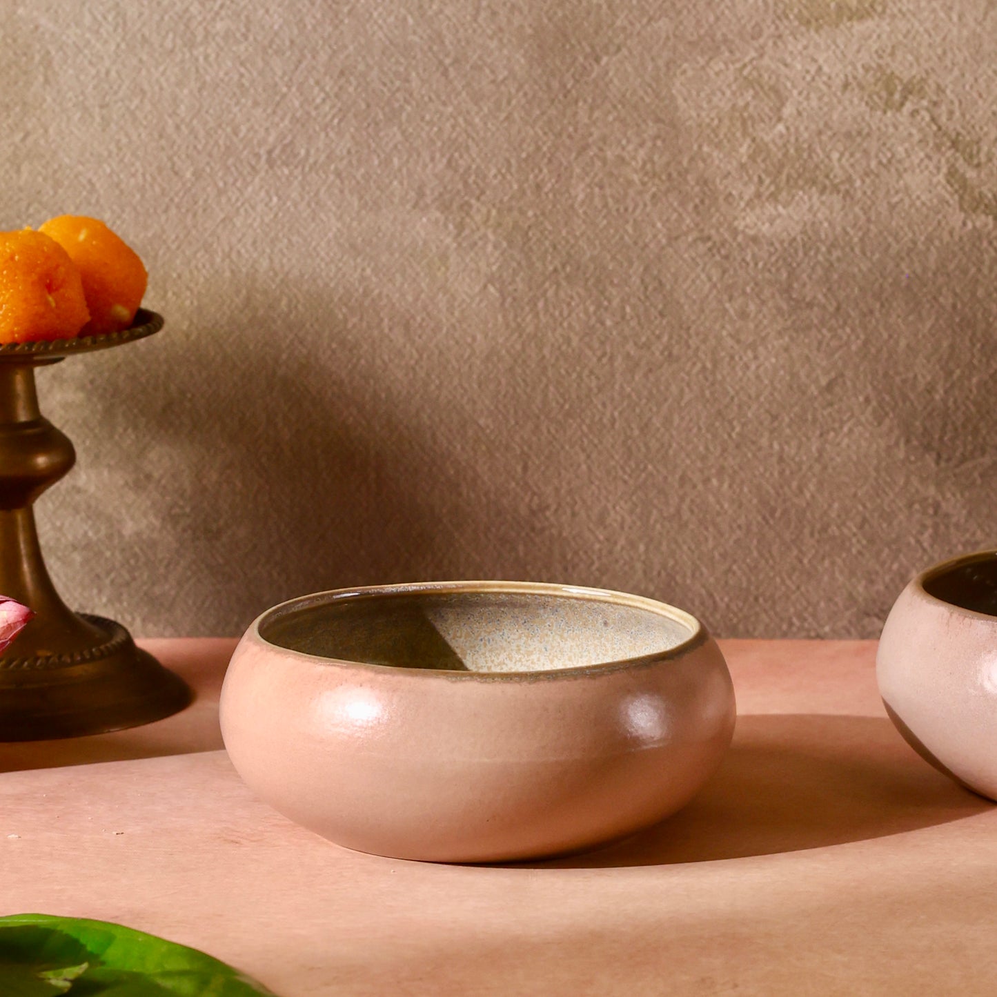 Studio Pottery Curvy Snack Bowl - Set of 2