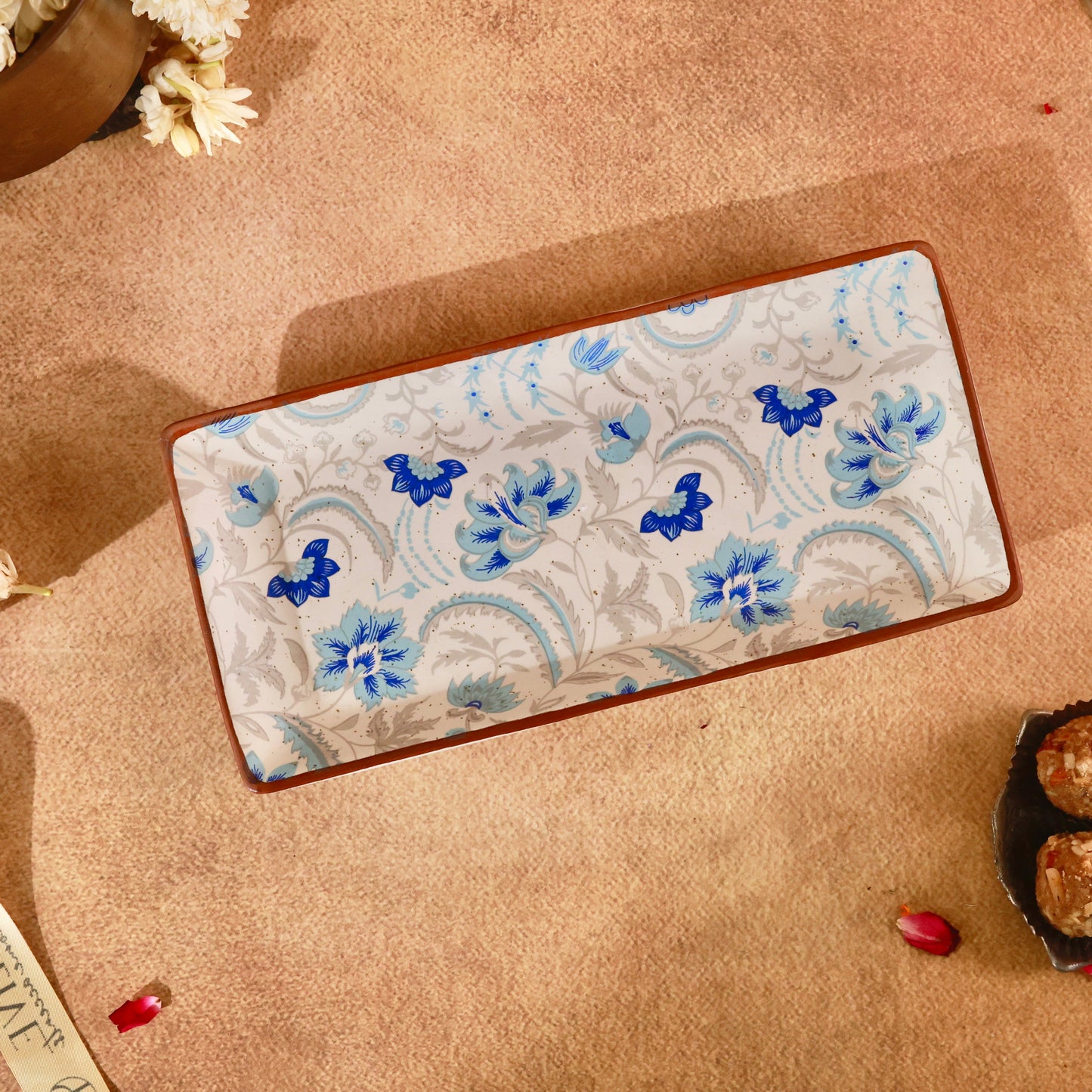 Indrani Bagh Tray and Mugs