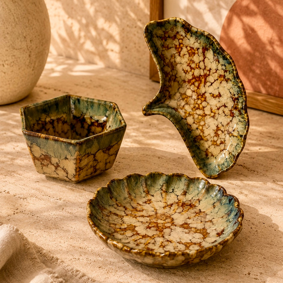 Hazel Studio Pottery Serving Trio
