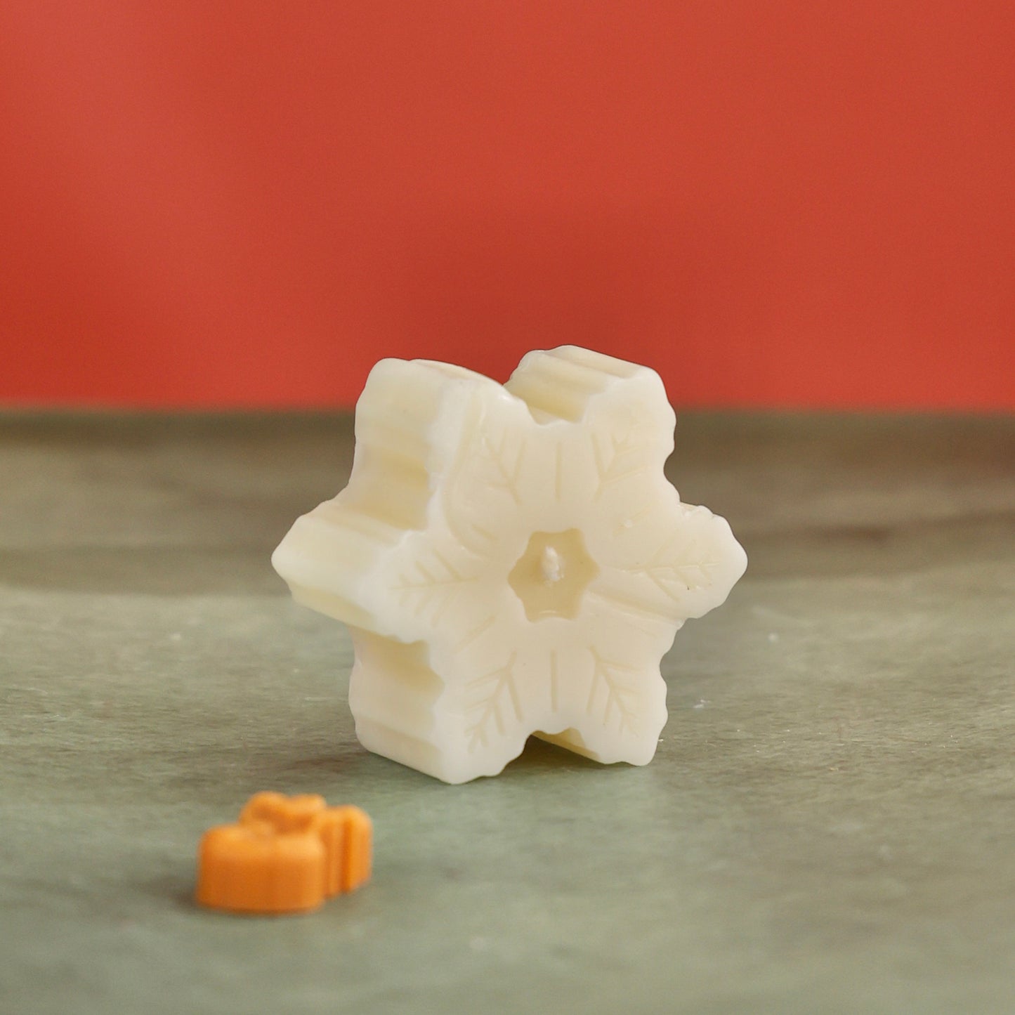 Christmas Snowflake Candle