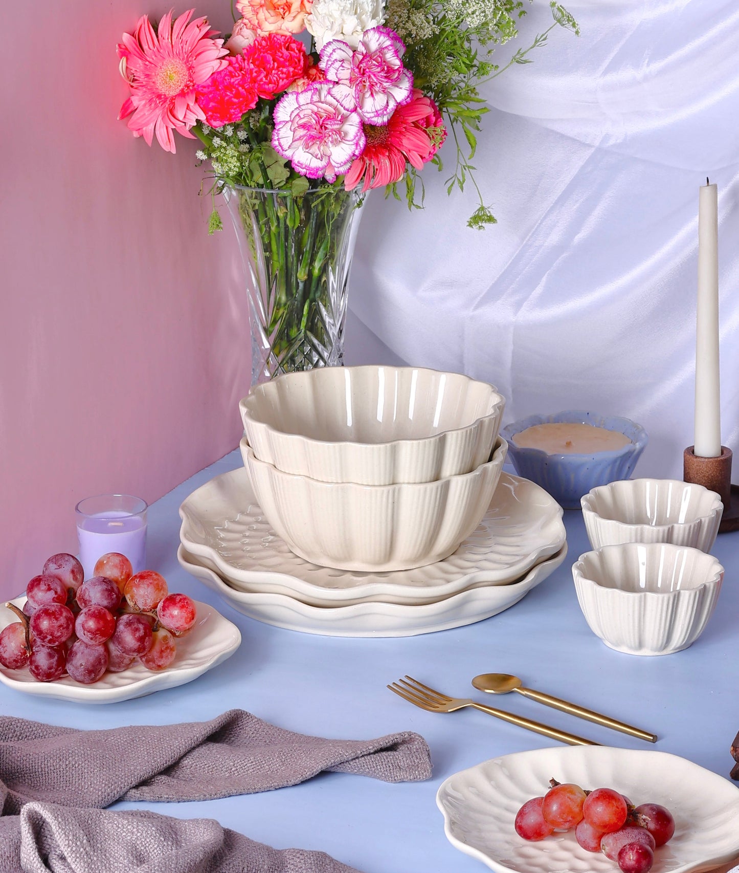 Aaira Dinner Set for 6 (Exclusive) - 20 pieces