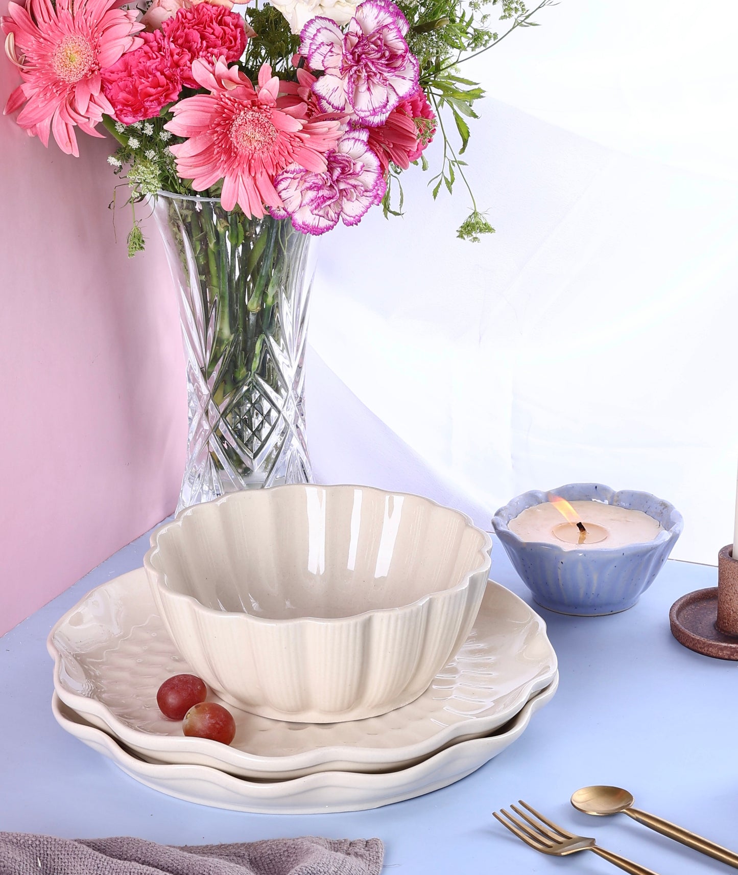 Aaira Dinner Set for 6 (Exclusive) - 20 pieces