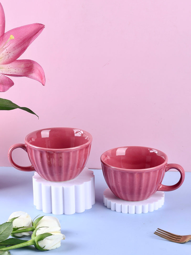 Mindy Pink Latte Mug