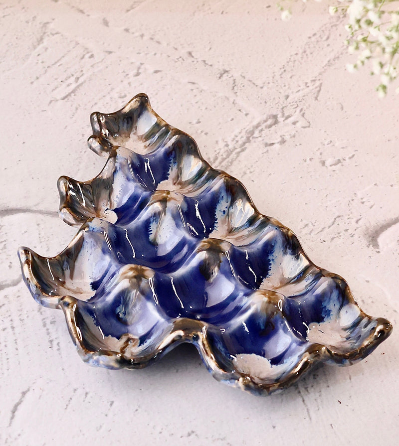 Studio Pottery Havana Egg Tray