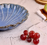 Studio Pottery Double Shell Platters