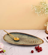 Kira Studio Pottery Oblong Shell Platter