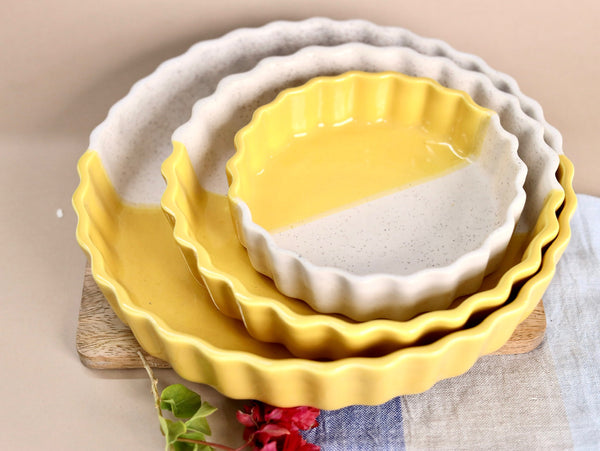 Yellow Pie Dishes