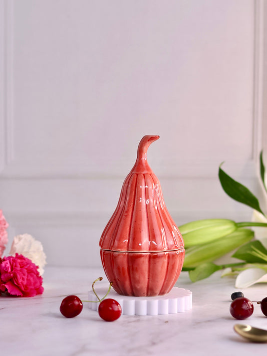 Red Pear Jar